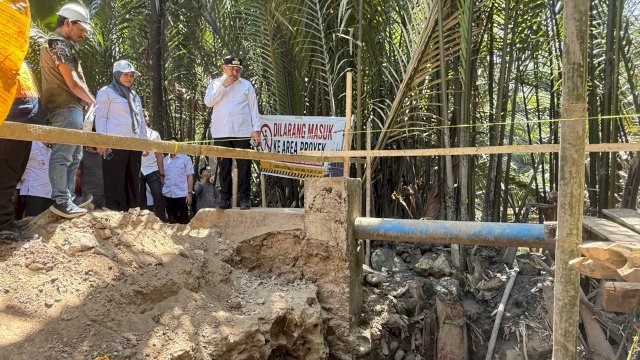 Pembangunan Jembatan Kaccia Capai 20%, Pemkot Makassar Targetkan Rampung 100 Hari