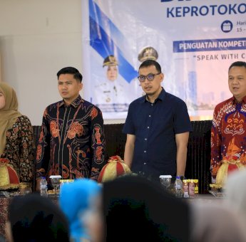 Buka Bimtek, Sekda Makassar: Keprotokolan Punya Peran Penting Jaga Citra Pimpinan