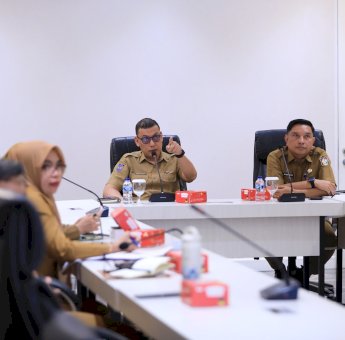 Sekda Makassar Pimpin Rapat Finalisasi, Matangkan Persiapan HUT ke-419