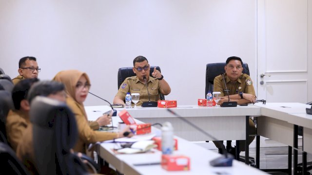 Sekda Makassar Pimpin Rapat Finalisasi, Matangkan Persiapan HUT ke-419