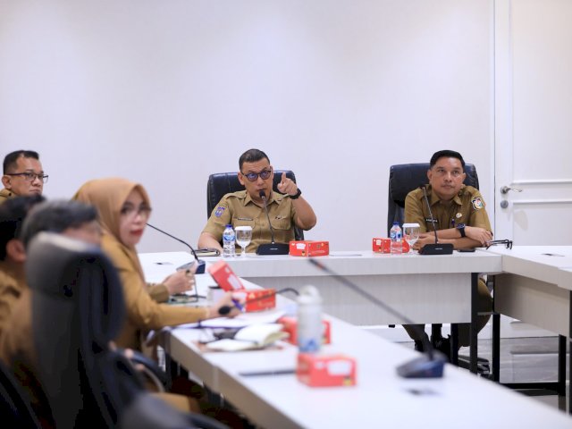 Sekda Makassar Pimpin Rapat Finalisasi, Matangkan Persiapan HUT ke-419