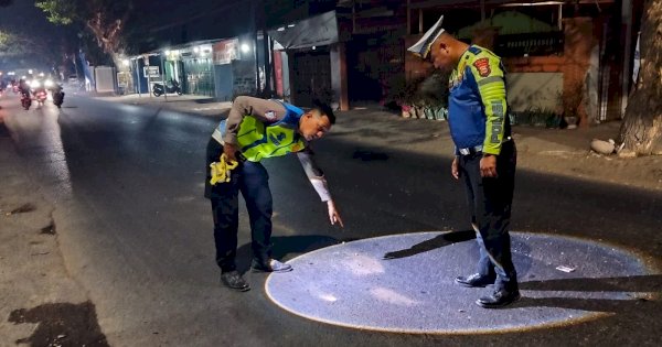 Pelaku Tabrak Lari di Poros Malino Kabur, IPDA H. Faisal Bersama Tim Lakukan Penyelidikan