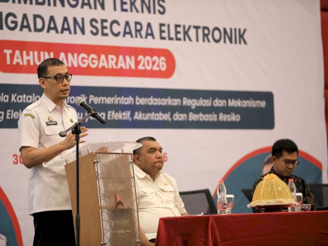 Dorong Realisasi Anggaran, Sekda Makassar Minta OPD Tak Main-main Soal PBJ