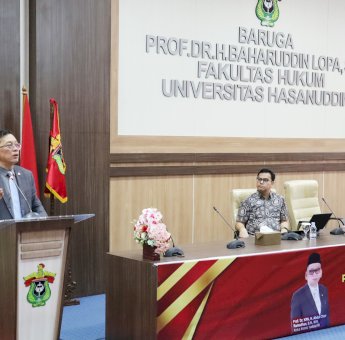 Kuliah Umum di FH Unhas, Ketua Komisi Yudisial RI Bahas Penguatan Pengawasan Hakim