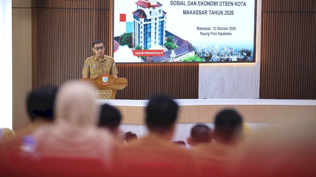 Sekda Makassar Minta Camat dan Lurah Validasi Data DTSEN, Sasar 559 Ribu Jiwa