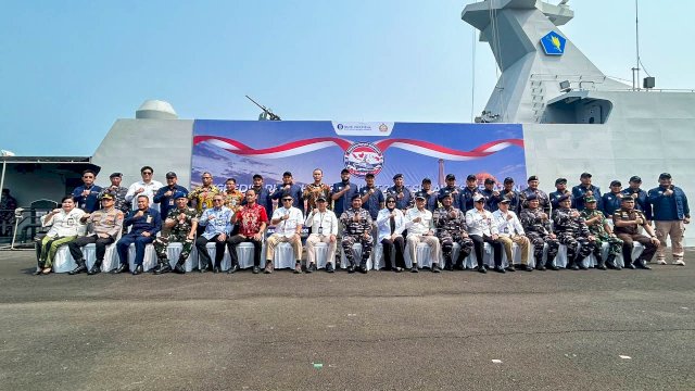 Jangkau Pulau 3T, BI dan TNI AL Lepas Ekspedisi Rupiah Berdaulat Sulsel 2026