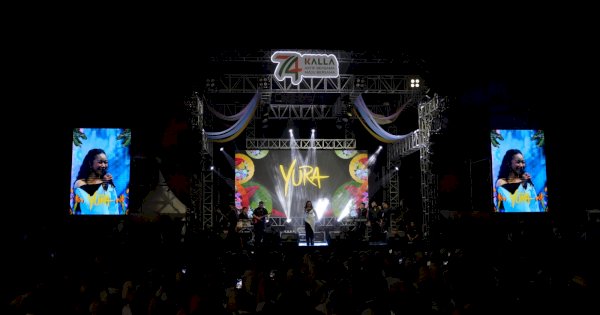 Yura Yunita Meriahkan Perayaan Puncak HUT Ke-74 KALLA di NIPAH PARK