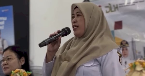 Sampah Bisa Ditabung, DLH Makassar Kenalkan Bank Sampah kepada Pelajar SMPN 45