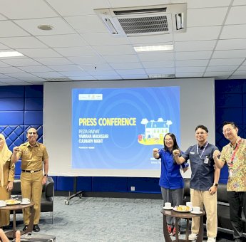 Dispar Makassar Apresiasi Konsistensi Makassar Culinary Night Selama 11 Tahun