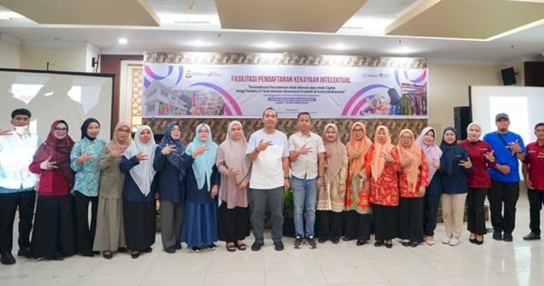 Dispar Makassar Dorong Pelaku Ekraf Lindungi Hak Merek dan Hak Cipta