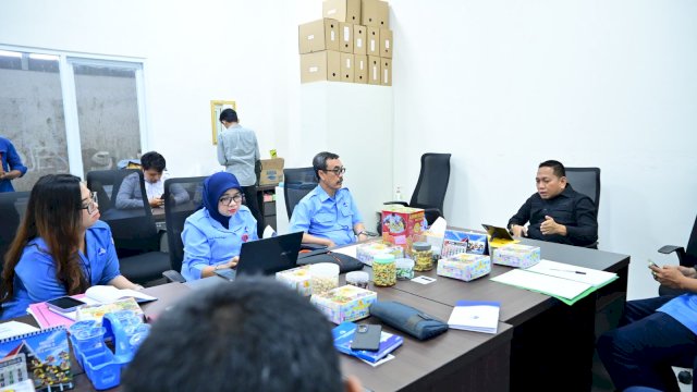 Dirut PDAM Makassar Rapat Bersama Komisi B, Bahas Pemenuhan Layanan Air Bersih