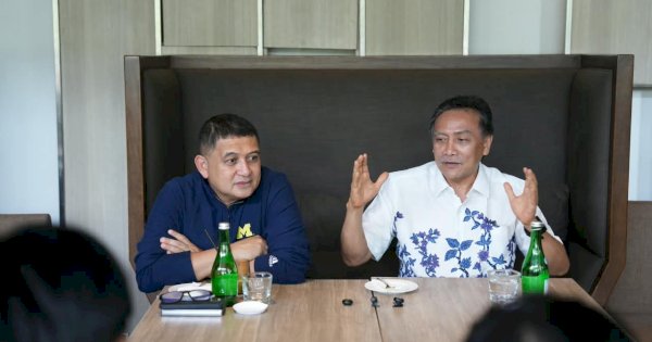 Ketua Dewan Pakar Andi Alfian Mallarangeng Temui Munafri Arifuddin, Ajak Gabung ke Demokrat