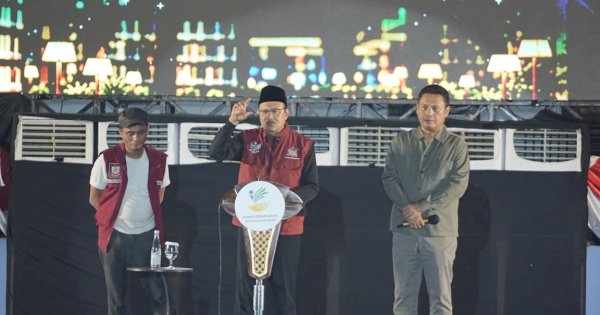Mensos RI Luncurkan Gerakan Nasional Peduli Tetangga di Makassar, Perlinsos Digital Jadi Basis Bansos 2027