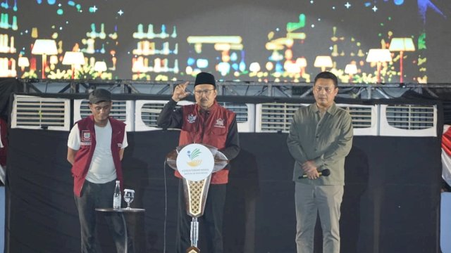Mensos RI Luncurkan Gerakan Nasional Peduli Tetangga di Makassar, Perlinsos Digital Jadi Basis Bansos 2027