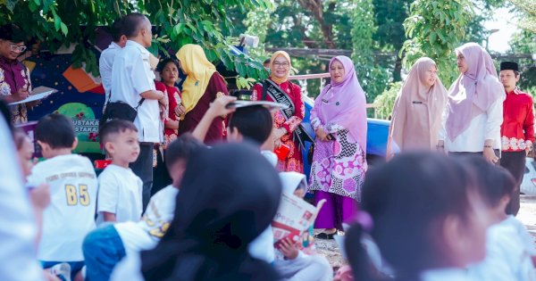 Belajar Pengembangan PAUD HI, Bunda PAUD Mataram Kunjungi TK Negeri Rappocini