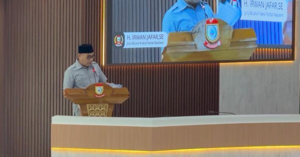 Fraksi Nasdem Dukung Tender Dini 2027, Cegah Proyek Menumpuk di Akhir Tahun