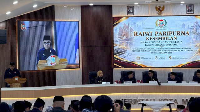 Perubahan APBD Tahun Anggaran 2026 Kota Makassar Catatkan Defisit Rp699,85 Miliar