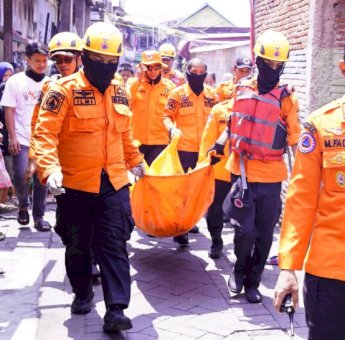 Bocah Tenggelam di Kanal Sinrijala Ditemukan Meninggal Dunia