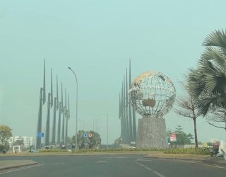 DPRD Makassar Imbau Warga Gunakan Masker di Tengah Kabut Asap