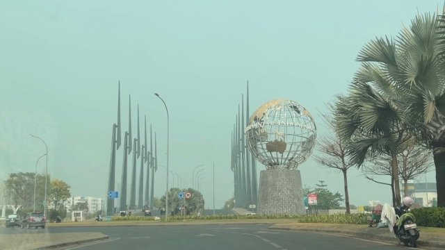 DPRD Makassar Imbau Warga Gunakan Masker di Tengah Kabut Asap