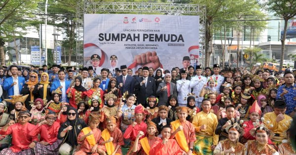 Hari Sumpah Pemuda ke-98, Munafri Arifuddin Rawat Kebersamaan dengan Pemuda Lintas OKP