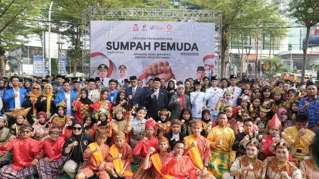 Hari Sumpah Pemuda ke-98, Munafri Arifuddin Rawat Kebersamaan dengan Pemuda Lintas OKP