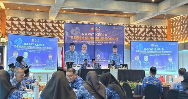 Hadiri Raker KORPRI, BRIDA Makassar Dorong Profesionalisme dan Inovasi Pelayanan Publik