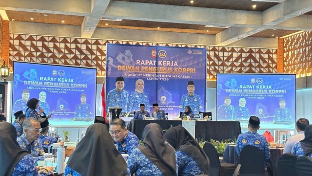 Hadiri Raker KORPRI, BRIDA Makassar Dorong Profesionalisme dan Inovasi Pelayanan Publik