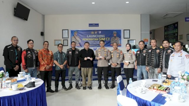Wali Kota Munafri Bersama BRIDA Resmikan SIM C1 di Satpas Polrestabes Makassar