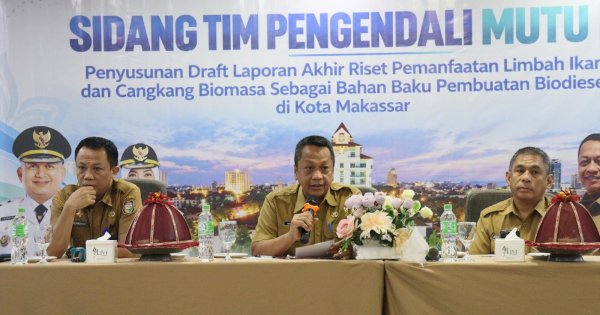 BRIDA Makassar Bahas Pemanfaatan Limbah Ikan dan Cangkang Biomassa untuk Biodiesel