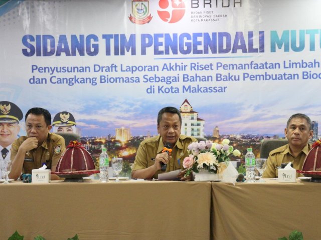 BRIDA Makassar Bahas Pemanfaatan Limbah Ikan dan Cangkang Biomassa untuk Biodiesel